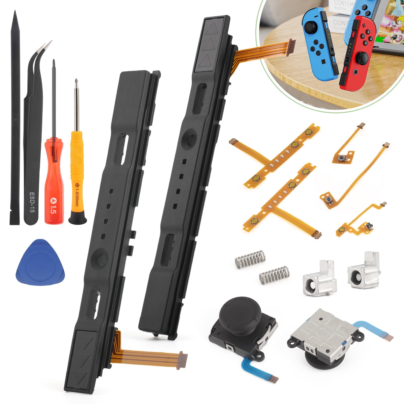 Amazon.com: for Joy-Con Slide Rail for Nintendo Switch